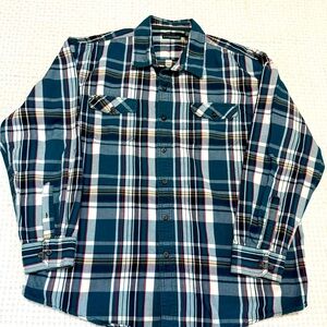 G.H. Bass & Co men’s plaid shirt, XXL. Great condition